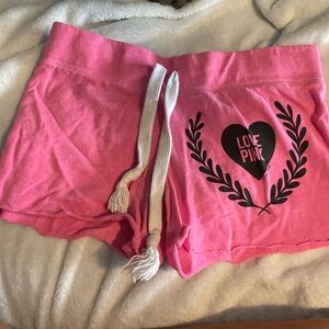 PINK Victoria's Secret Size XS Pink Lounge Shorts
